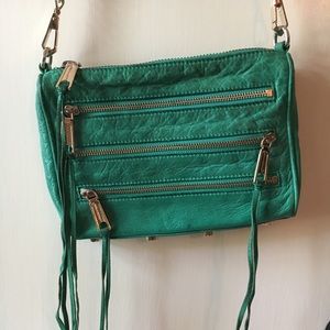 Green Zipper Rebecca Minkoff